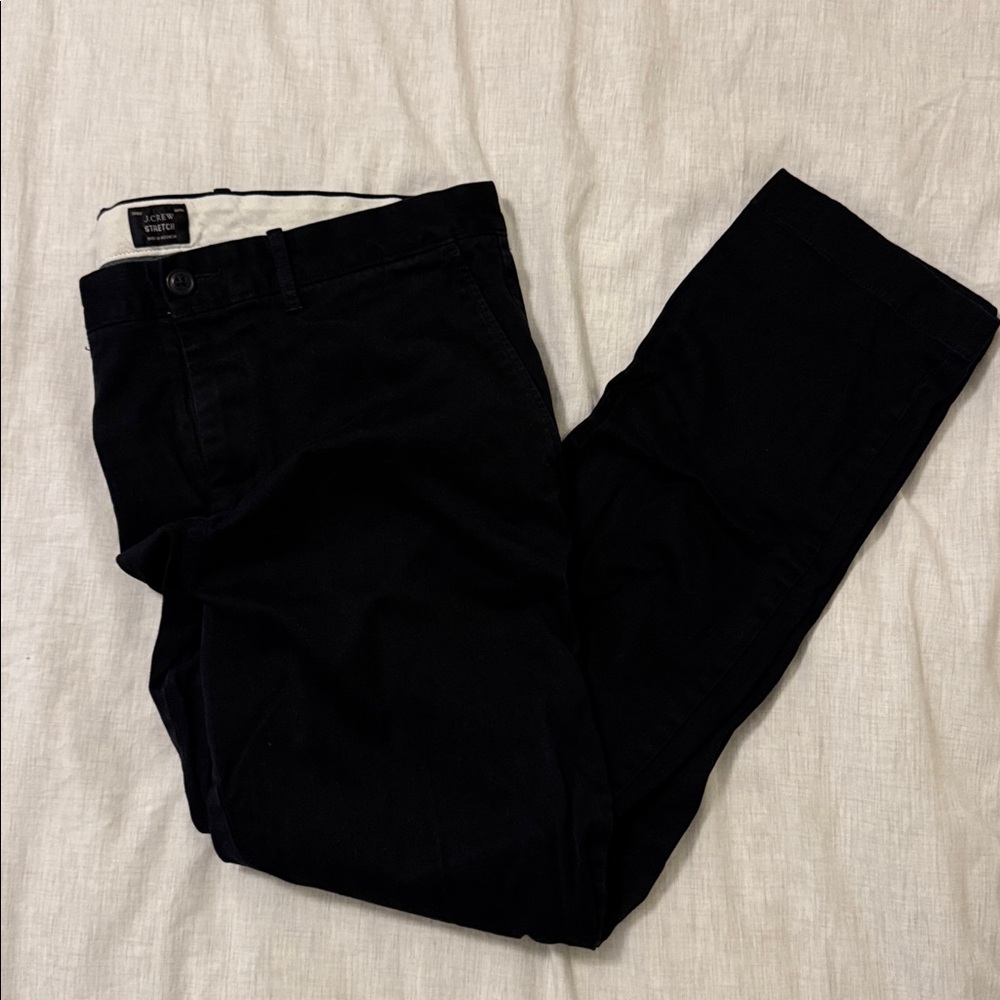 J. Crew Classic Black Trousers